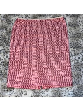Talbots size 12 pink pencil skirt